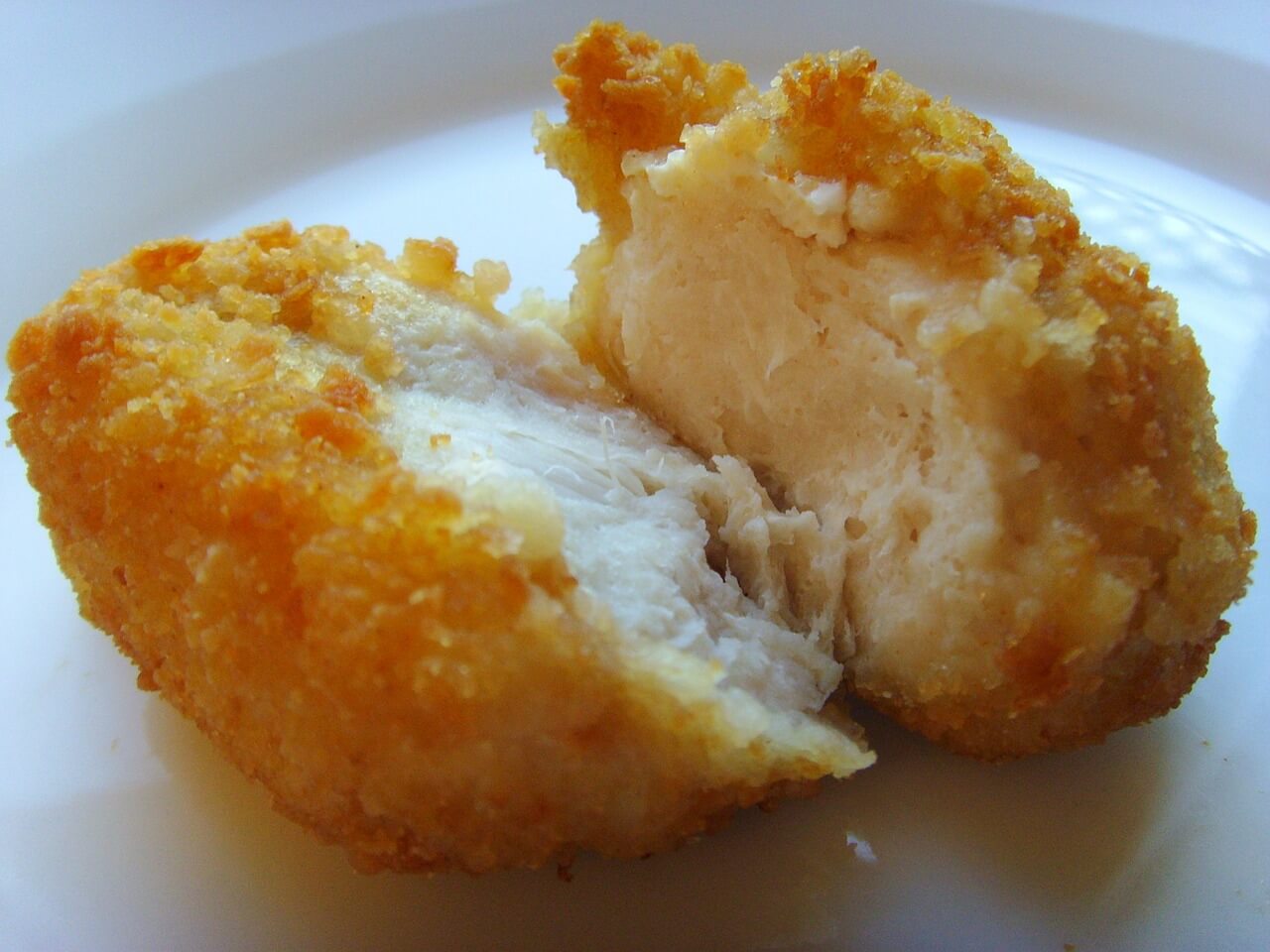 Only Half of A Chicken Nugget Is Made of Chicken Meat