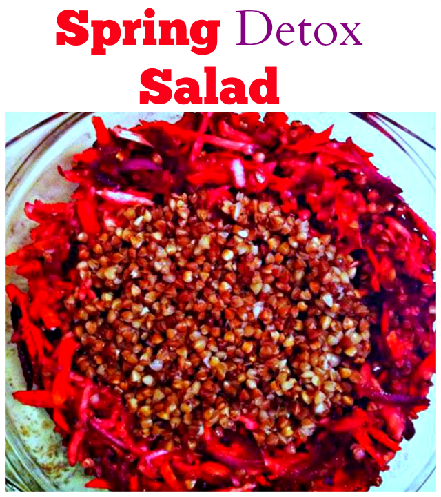 Spring detox salad