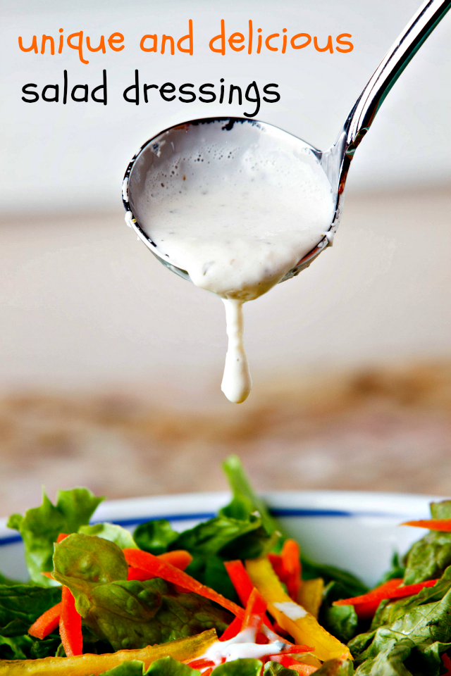 Use these dressings to make your salads unique and delicious