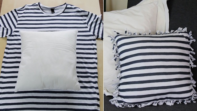 Three unique and creative ideas for reusing old T-shirts