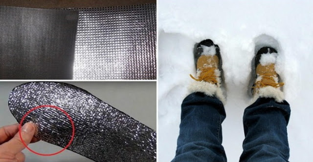 Use this trick to have warm feet in winter!