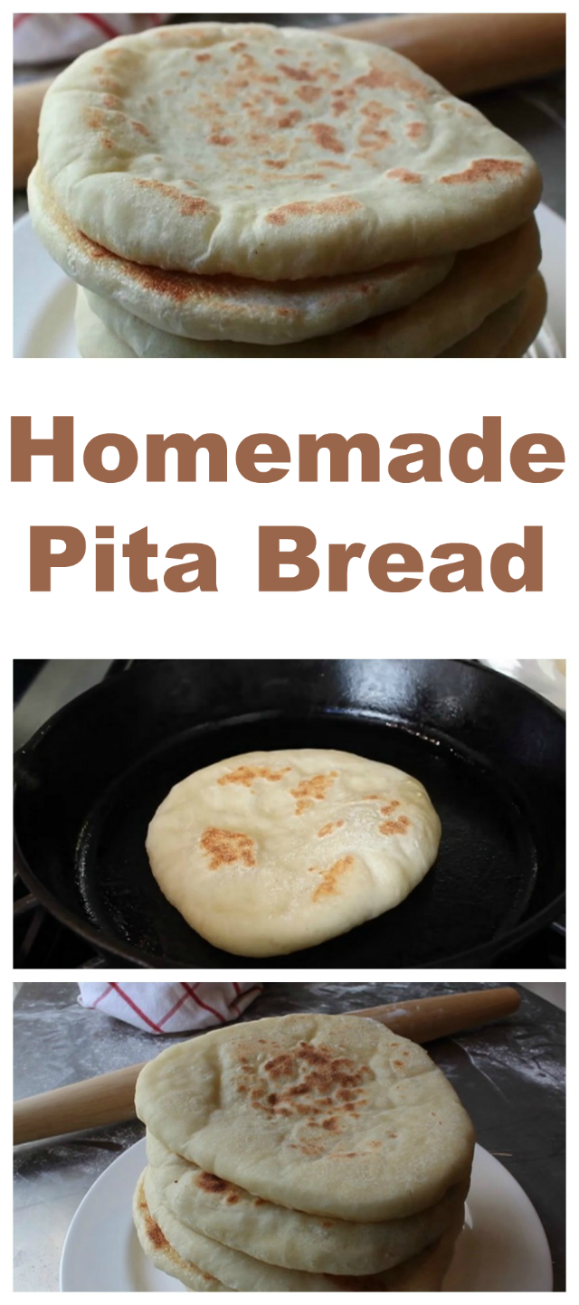 Homemade pita bread, the simplest way!