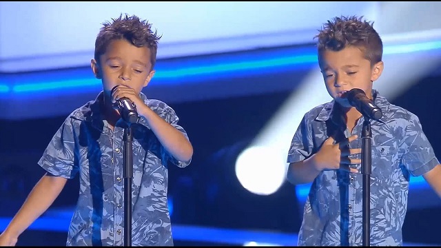 Two brothers, one singing voice. What they did on the stage floored the members of the jury