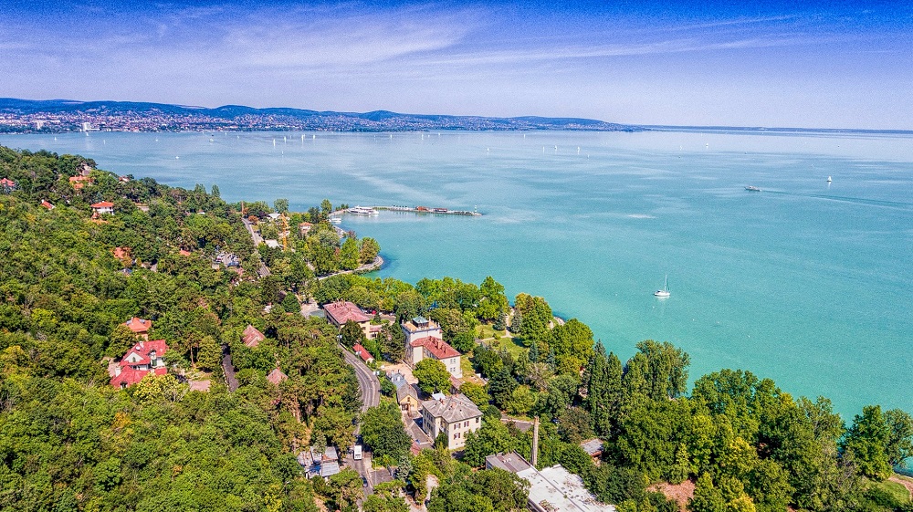 An amazing drone video was recorded about Lake Balaton and its surroundings